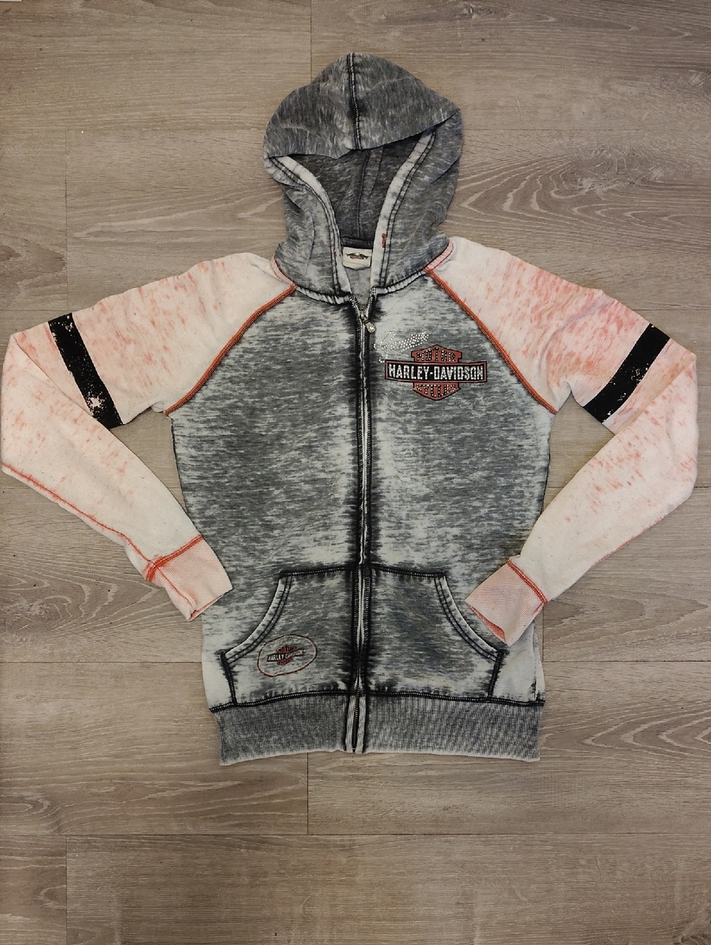 Harley-Davidson Woman Ringtone Burnout Zip Hoodie